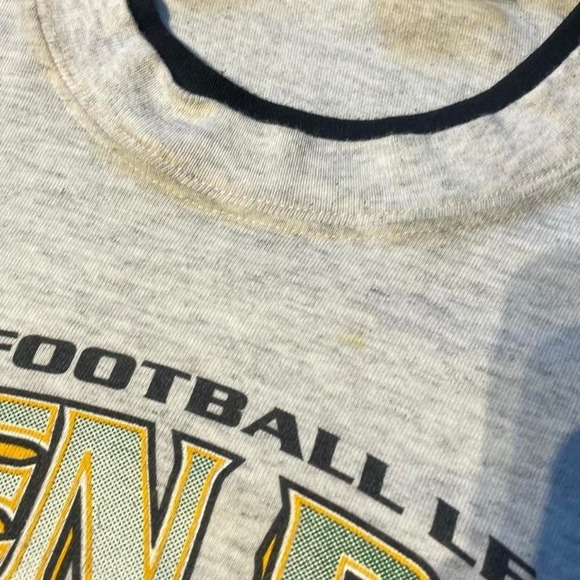 Vintage 90s Green Bay Packers NFL Graphic Tee Shirt - Picture 6 of 8
